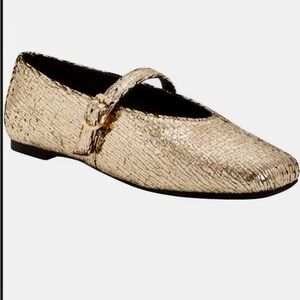 Katy Perry Collections Gold Flats Size 10